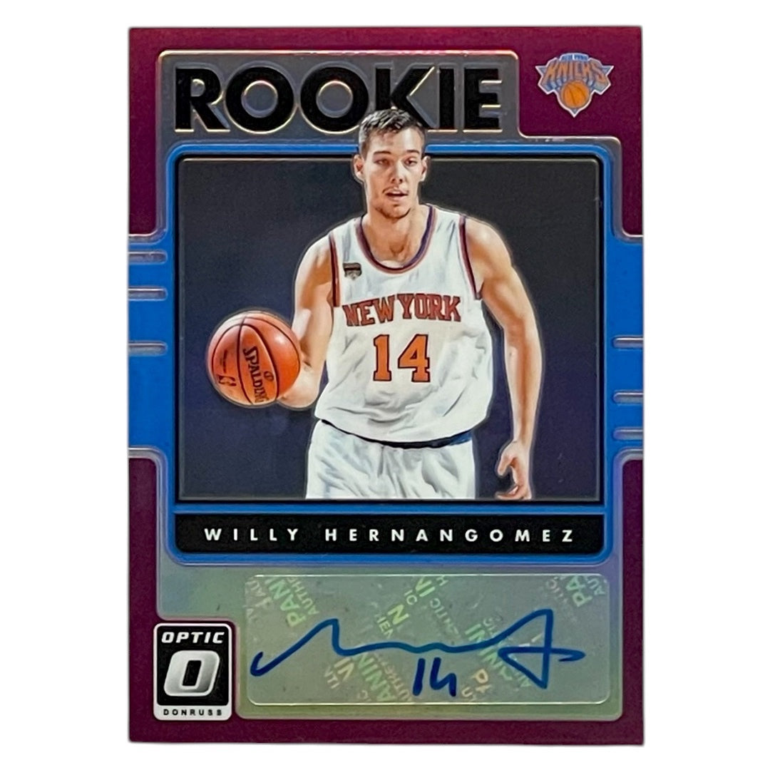 PANINI NBAカード DONRUSS PRIZM WILLY HERNANGOMEZ NEW YORK KNICKS #24 中古 IT2