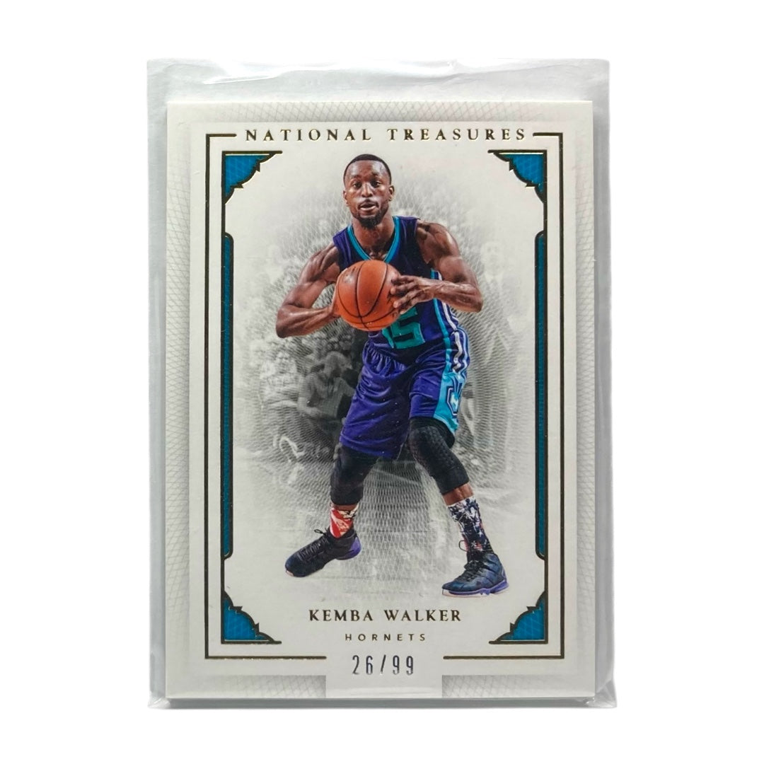 PANINI NBAカード NATIONAL TREASURES KEMBA WALKER HORNETS /99 #70 中古 IT2