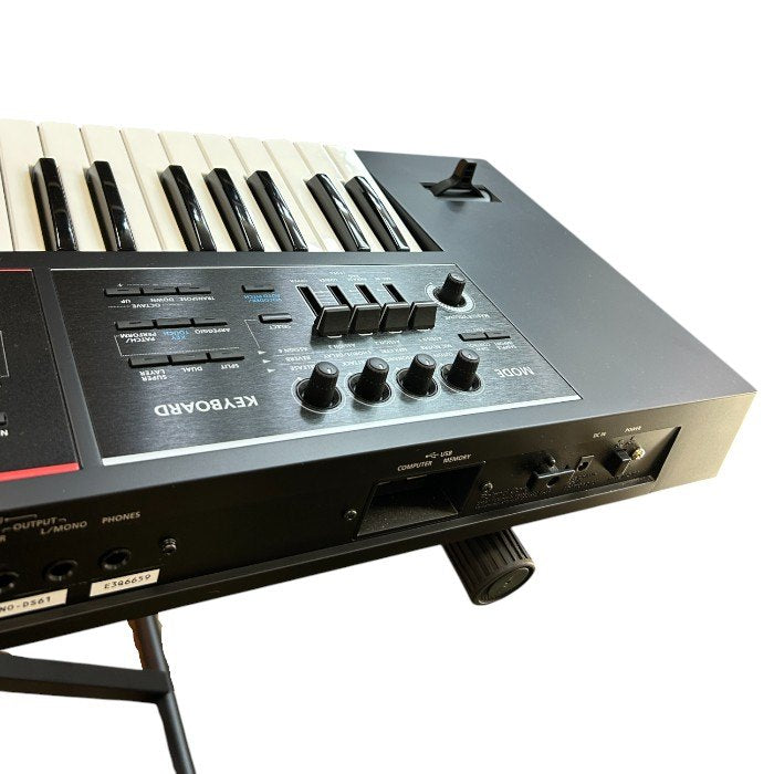 Roland ローランド 61鍵 シンセサイザー JUNO-DS61 楽器 スタンド付 椅子付 ダンパーペダル DP-10 中古 W４