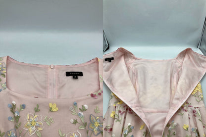 TOCCA トッカ FLOWER WALTS 宝塚宙組 星風まどかコラボ 刺繍 ドレス ワンピース サイズ2 中古 D4