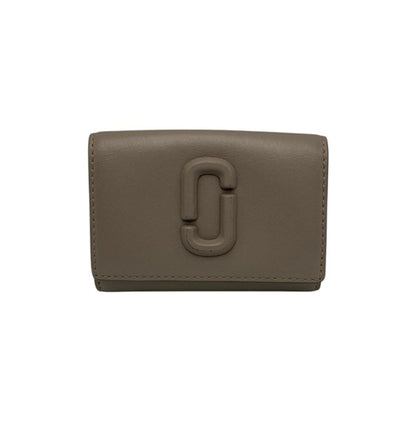 MARC JACOBS マークジェイコブス ザ レザー カバード Jマーク トライフォールド ウォレット 三つ折り財布 中古 D4