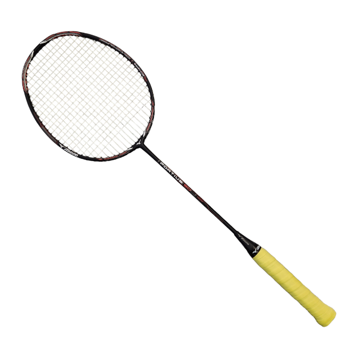 MIZUNO ミズノ FORTIUS 80 フォルティウス バドミントンラケット ハードヒッター向け グラファイト ブラック/レッド 4U6 73JTB180 中古 T1