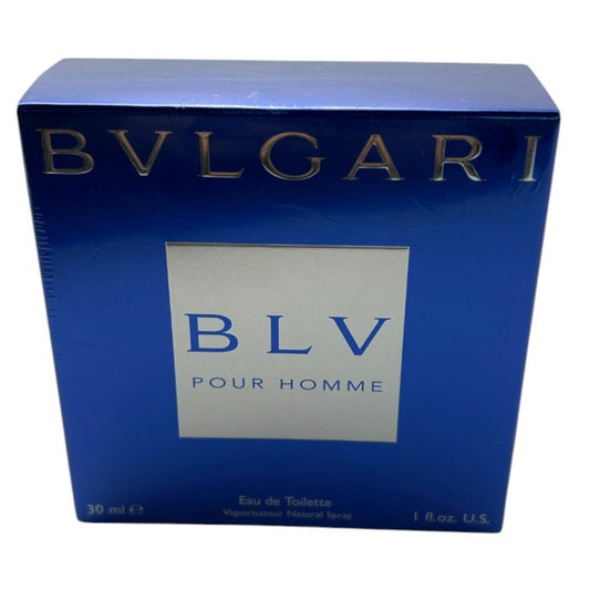 未開封品 BVLGARI ブルガリ ブルー プールオム EDT 30ml 香水 オードトワレ ブランド 男性 メンズ 中古 W４