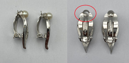 NINA RICCI ニナリッチ ネックレス イヤリング ピンブローチ セット 中古 D4