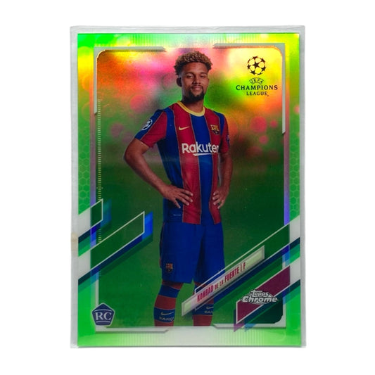 TOPPS サッカーカード CHROME KONRAD DE LA FUENTE BARCELONA #58 中古 IT2