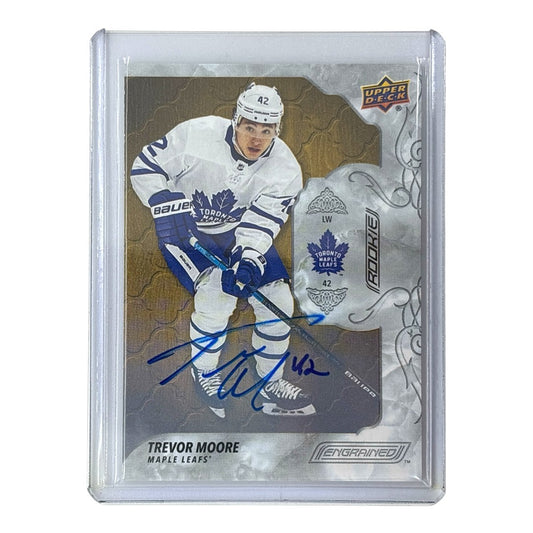 UPPER DECK NHLカード ENGRAINED TREVOR MOORE MAPLE LEAFS #83 中古 IT1