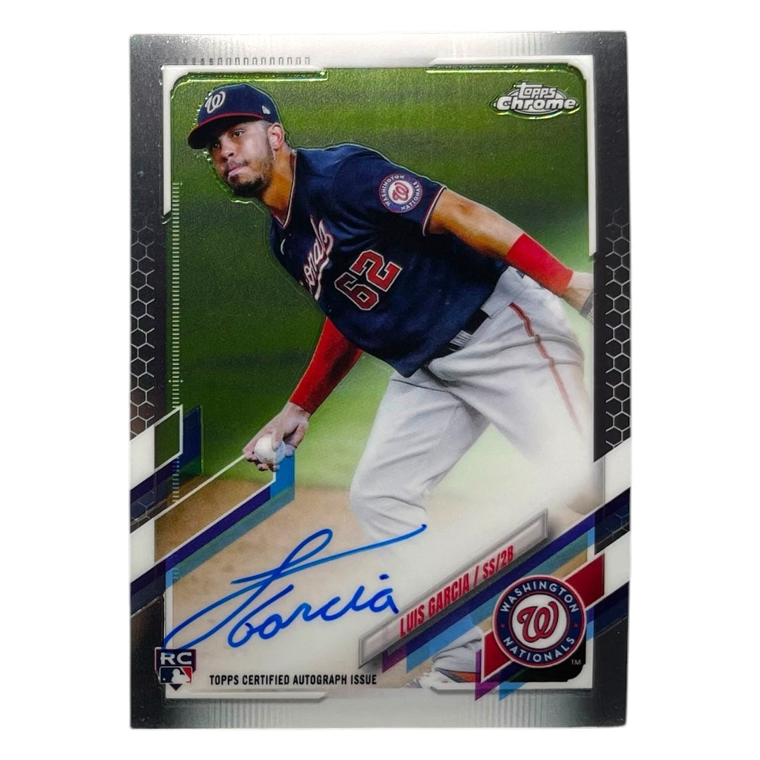 TOPPS MLBカード CHROME LUIS GARCIA WASHINGTON NATIONALS #RA-LG 中古 IT2