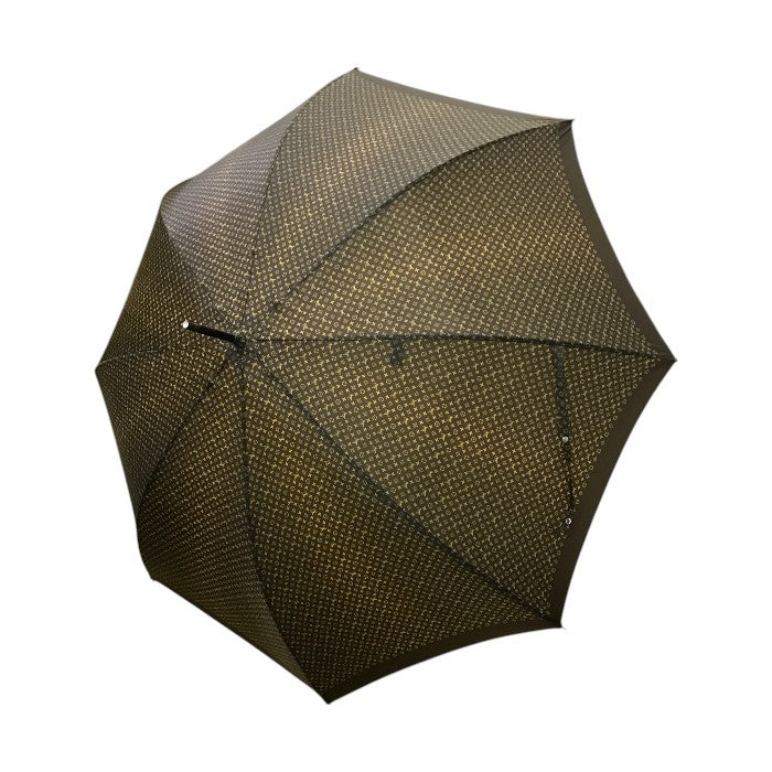 LOUIS VUITTON ルイヴィトン モノグラム パラプルュイ ジブレ 長傘 レディース 60cm 8本骨 ナイロン ジャンプ式 雨傘 ブラウン M70107 中古 T1