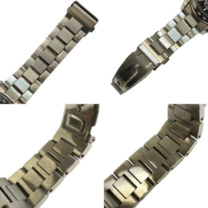 SEIKO セイコー 腕時計 メンズ ソーラー クロノグラフ アナログ SS シルバー/ブラック V175-0FA0 中古 T1