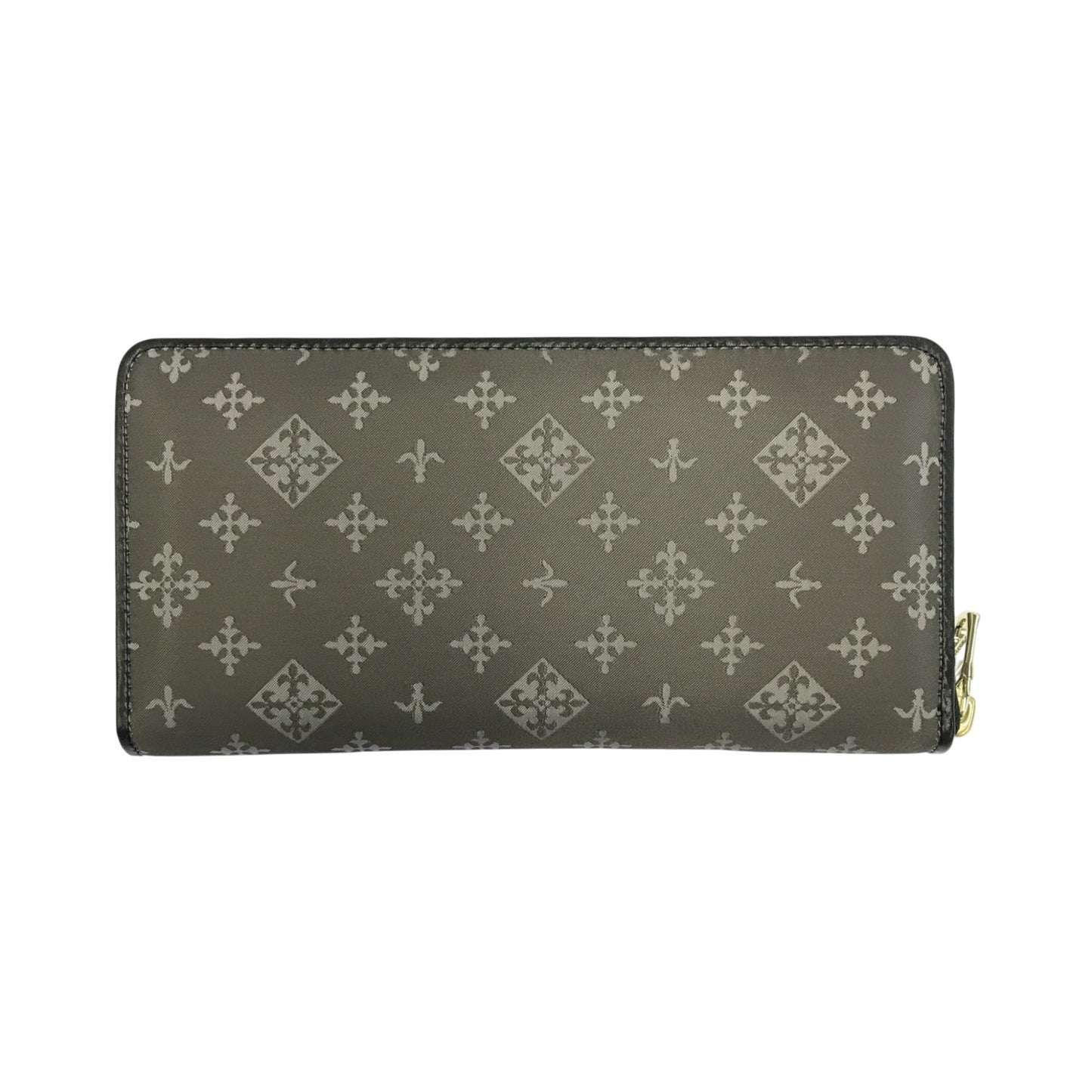 russet ラシット 長財布 レディース ラウンドジップ ファスナー 三層式小銭入れ 収納大 グレー SO-348 中古 T1