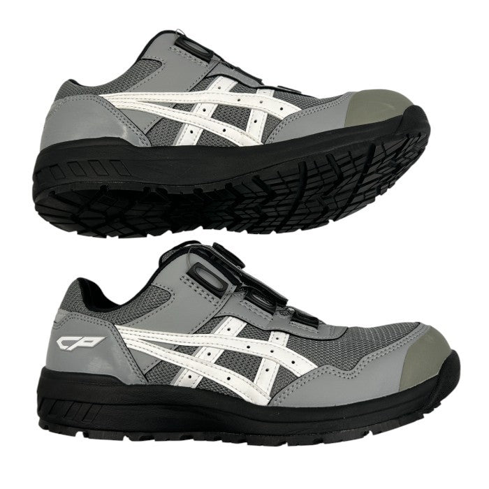 アシックス ワーキング 安全靴 作業靴 ウィンジョブ CP209 BOA JSAA A種先芯 耐滑ソール シートロック/ホワイト 24.5 cm 3E ASICS 靴 シューズ レディース メンズ 中古 W1