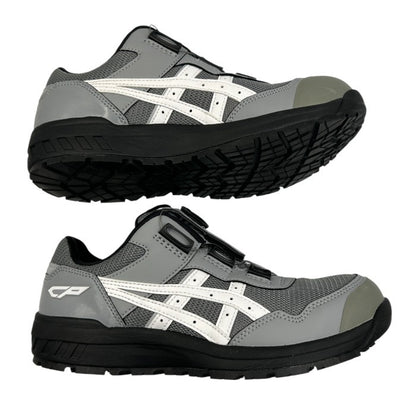 アシックス ワーキング 安全靴 作業靴 ウィンジョブ CP209 BOA JSAA A種先芯 耐滑ソール シートロック/ホワイト 24.5 cm 3E ASICS 靴 シューズ レディース メンズ 中古 W1