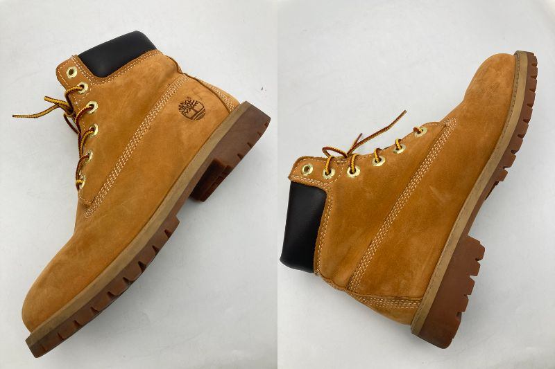 TIMBERLAND ティンバーランド BOYS ヌバック ブーツ レディース 12909 サイズ23cm 中古 D4