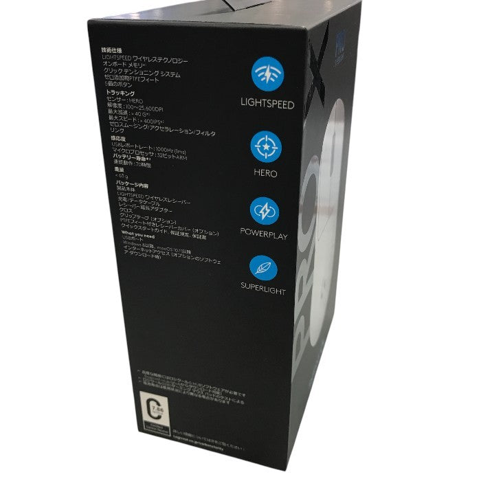 Logicool G PRO X SUPERLIGHT ワイヤレス ゲーミングマウス ホワイト G-PPD-003WL-WH 中古 1Y