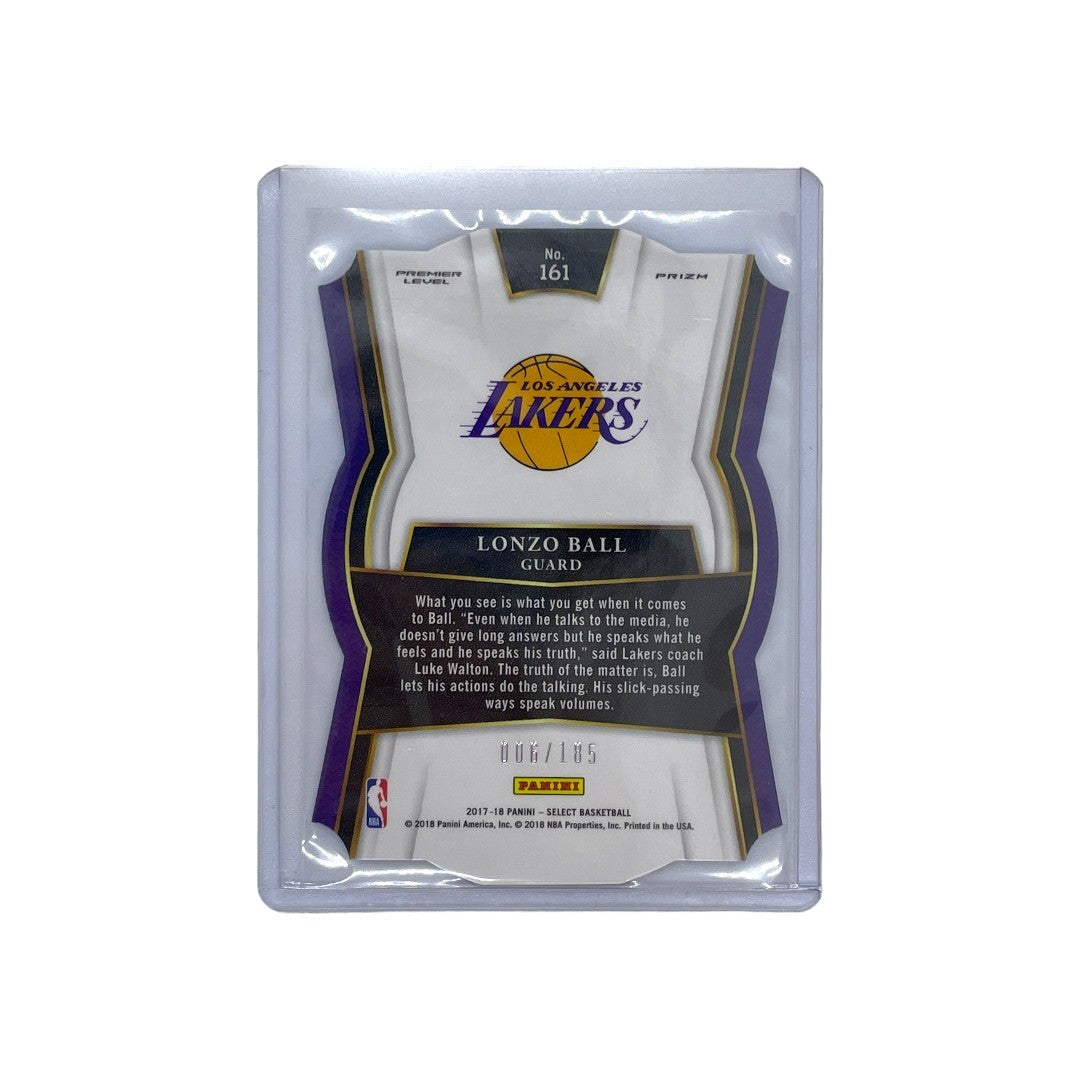 PANINI NBAカード SELECT PREMIER LEVEL PRIZM LONZO BALL 006/185 #161 中古 IT1