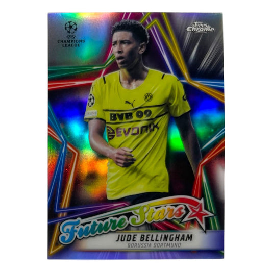 TOPPS サッカーカード CHROME JUDE BELLINGHAM BORUSSIA DORTMUND #FS-3 中古 IT2