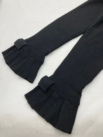 TOCCA トッカ シルク100％ カーディガン 袖リボン ブラック サイズXS 中古 D4