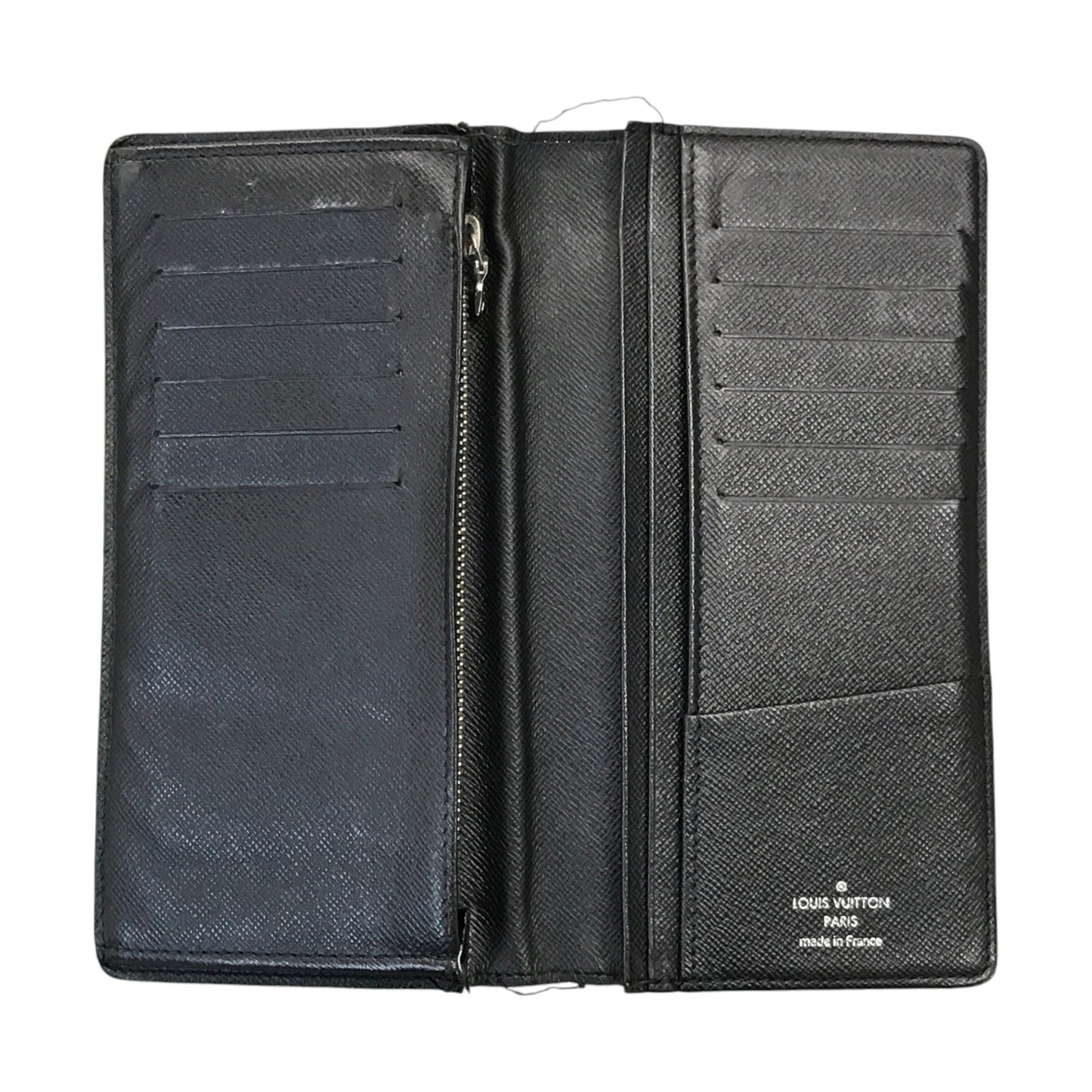 LOUIS VUITTON ルイヴィトン ダミエ グラフィット ポルトフォイユブラザ 長財布 メンズ 二つ折り スリム 実用的 M62665 中古 T1