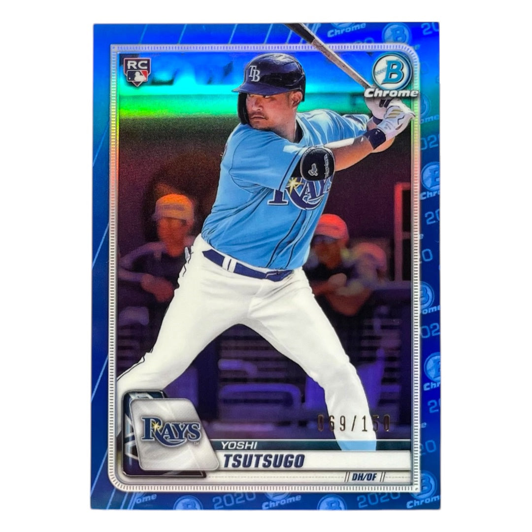 TOPPS MLBカード BOWMAN CHROME YOSHI TSUTSUGO TAMPA BAY RAYS /150 #37 中古 IT2