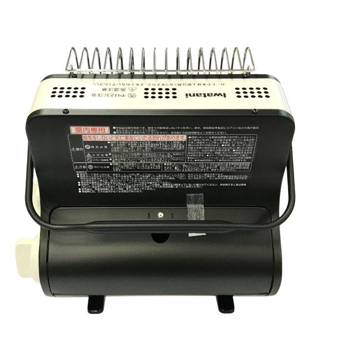 イワタニ カセットガスストーブ ブラック/ホワイト 速暖 持ち運び簡単 屋内専用 ガスボンベ CB-STV-EX 中古 T1