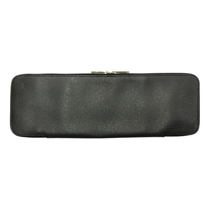 LOUIS VUITTON ルイヴィトン タイガ エテュイ 5 クラヴァット ネクタイケース メンズ ビジネス 出張 旅行 ブラック M30302 中古 T1