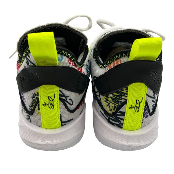 NIKE ナイキ Jordan Why Not Zer0.4 Graffiti スニーカー DD4886-007 27.5cm 靴 シューズ メンズ 総柄 ジョーダン 中古 W４