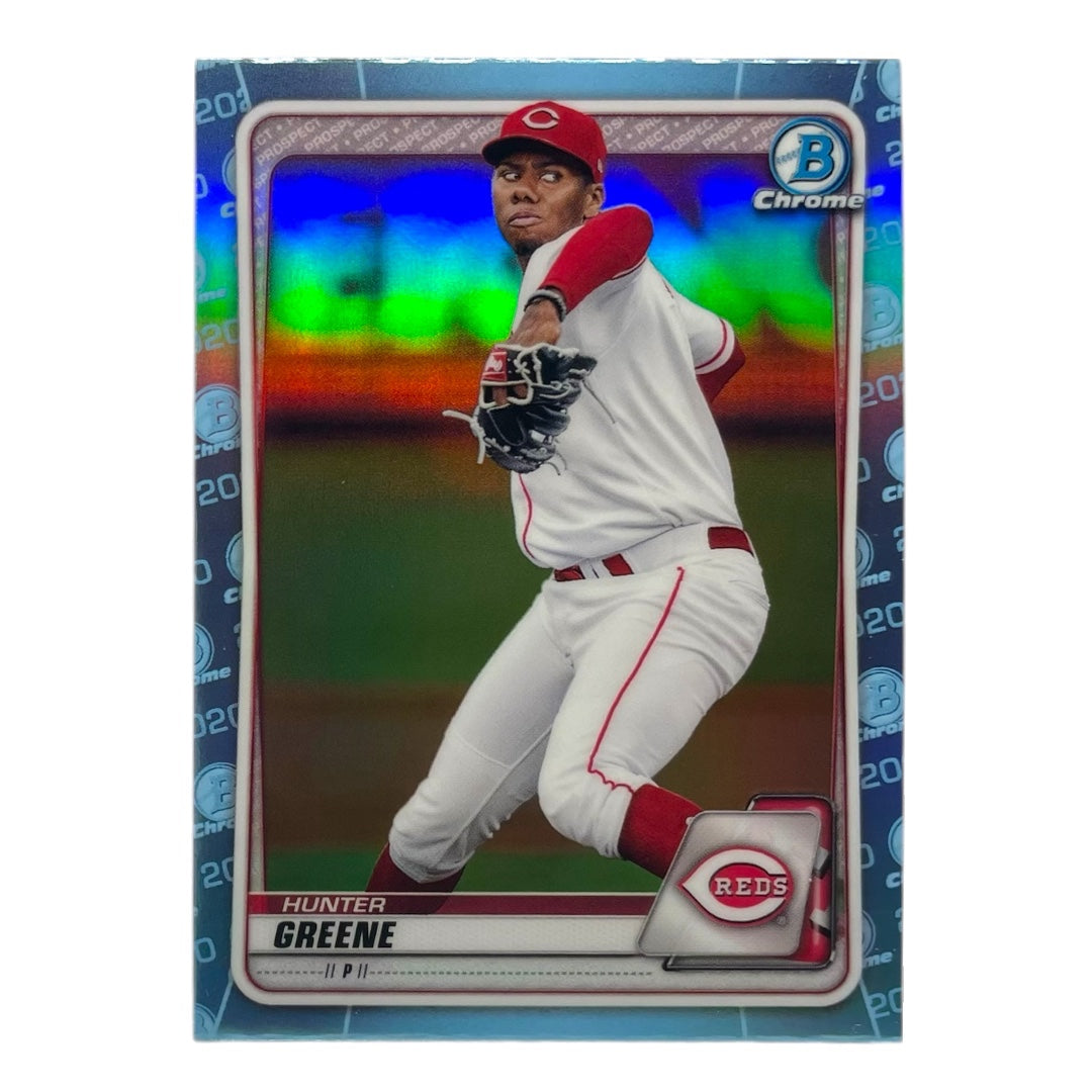TOPPS MLBカード BOWMAN CHROME HUNTER GREENE CINCINNATI REDS #BD-196 中古 IT2
