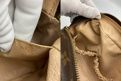 LOUIS VUITTON ルイヴィトン モノグラム トゥルース・トワレット28 ポーチ M47522 中古 D4