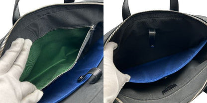 PS Paul Smith ピーエス ポールスミス ブリーフケース ブラック バッグ メンズ レザー 本革 ビジネスバッグ 中古 W1