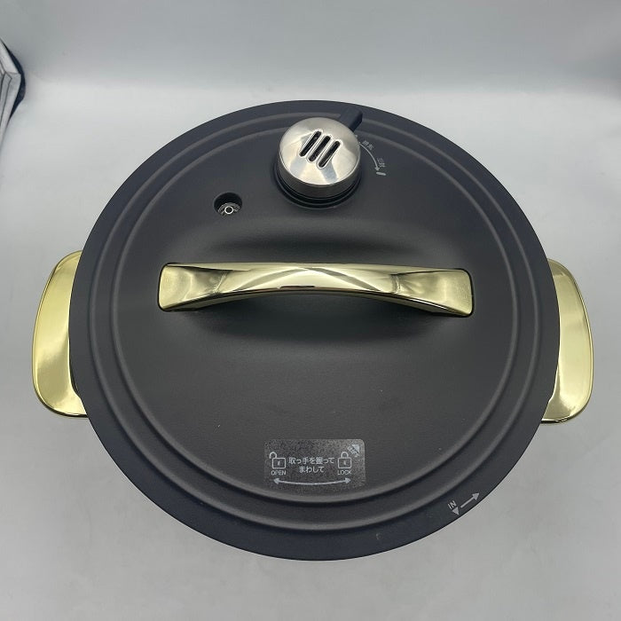 A-stage　Re・De Pot 電気圧力鍋 2L ブラック PCH-20LB 時短 タイパ 低温調理 中古 R4