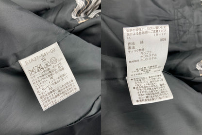 BURBERRY LONDON BLUE LABEL バーバリー ロンドン ブルーレーベル ショート丈 ダブルブレストコート サイズ38 中古 D4