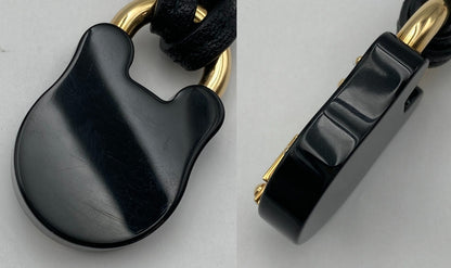 LOEWE ロエベ パドロック型 キーホルダー チャーム 中古 D4