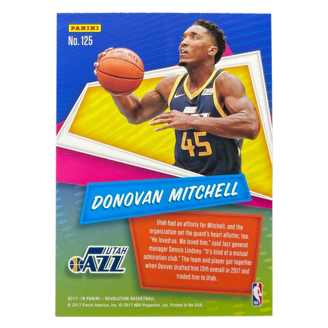 PANINI NBAカード REVOLUTION DONOVAN MITCHELL JAZZ #125 中古 IT2