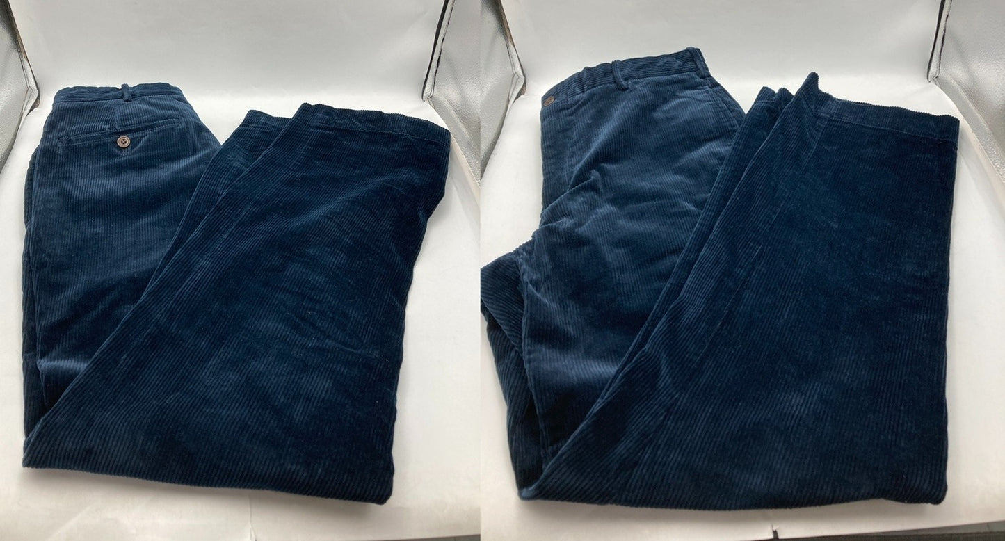 POLO RALPH LAUREN ポロラルフローレン コーデュロイパンツ ネイビー サイズ30×32 メンズ 中古 D4