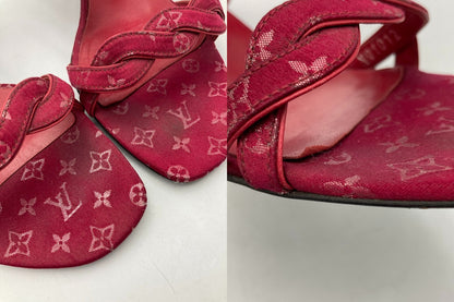 LOUIS VUITTON ルイヴィトン モノグラム ミュール サイズ37 中古 D4