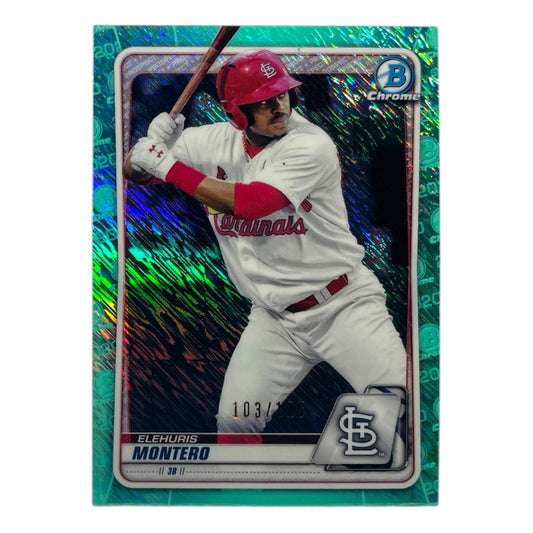 TOPPS MLBカード BOWMAN CHROME ELEHURIS MONTERO ST. LOUIS CARDINALS /125 #BCP-32 中古 IT2