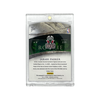 PANINI NBAカード PREFERRED CROWN ROYALE JABARI PARKER 04/20 #201 中古 IT1
