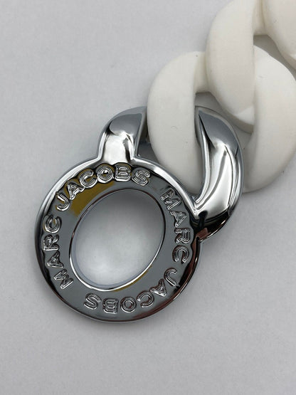 MARC JACOBS マークジェイコブス ターンロック ラバー ブレスレット 中古 D4