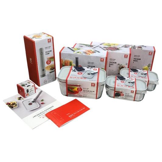 Zwilling ツヴィリング 真空保存機 スペシャルセット 真空パック ポンプ ポータブル コンパクト ハイパワー 中古 T1