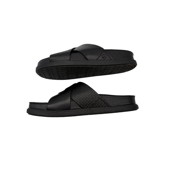 Clarks クラークス Torford Cross トーフォードクロス サンダル UK6 1/2 (24.5cm) 靴 シューズ メンズ レディース 夏 ブラック 中古 W1