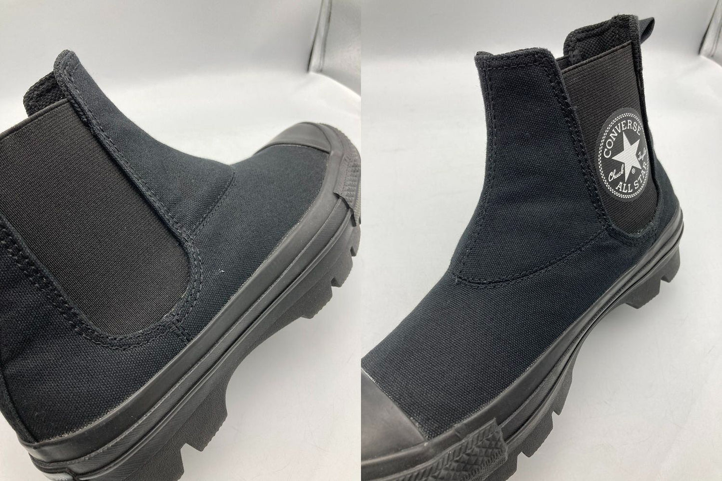 CONVERSE コンバース オールスター100  サイドゴア チャンク ハイ 1SC793 24.5cm 中古 D4