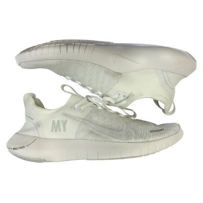 NIKE ナイキ フリー ラン By You ランニングシューズ メンズ カスタム ロード Flyknit 超軽量 オーダー ホワイト 29cm HF0795-100 中古 T1