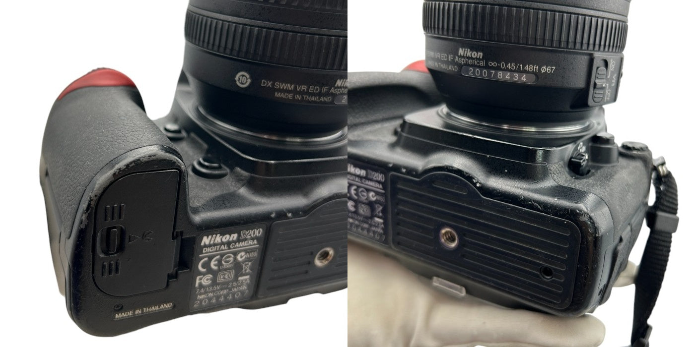 Nikon ニコン 一眼レフ カメラ D200 ストロボ 本体 撮影 中古 W４