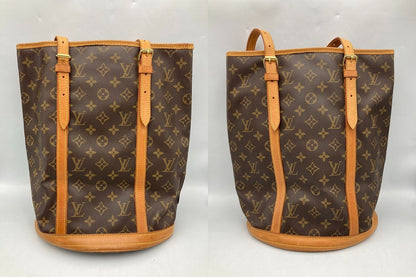 LOUIS VUITTON ルイヴィトン モノグラム バケットGM M42236 中古 D4