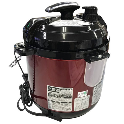 D&S ディーアンドエス マイコン圧力鍋 2.5L STL-EC30R 簡単調理電気圧力鍋 タイマー機能付き 中古 Y1