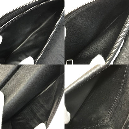 LOUIS VUITTON ルイヴィトン ダミエ グラフィット ジッピーウォレット・ヴェルティカル 長財布 メンズ ラウンドファスナー ジップ グレー N63095 中古 T1