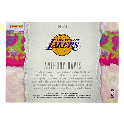 PANINI NBAカード COURT KINGS ANTHONY DAVIS LAKERS #21 中古 IT2