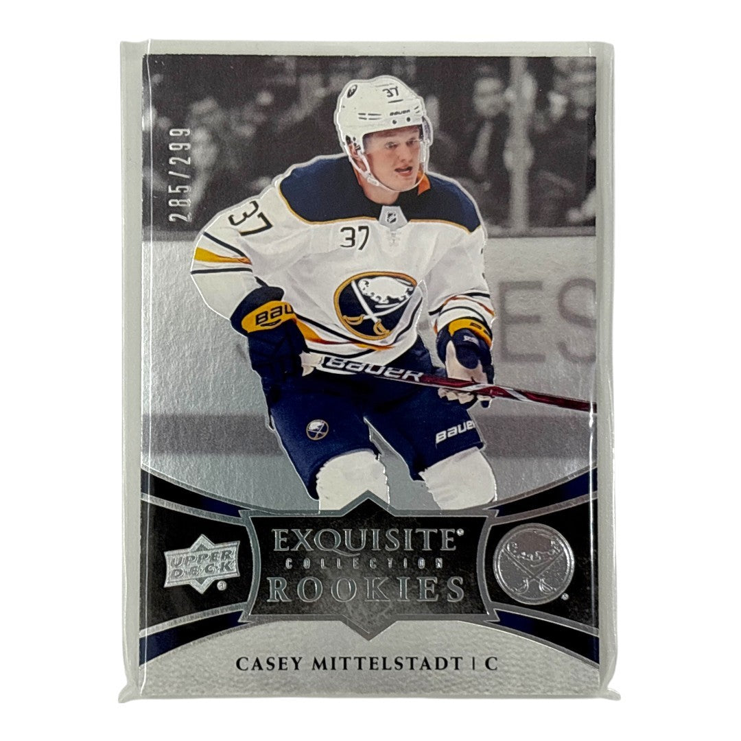 UPPER DECK NHLカード EXQUISITE COLLECTION CASEY MITTELSTADT SABRES /299 #R5 中古 IT1
