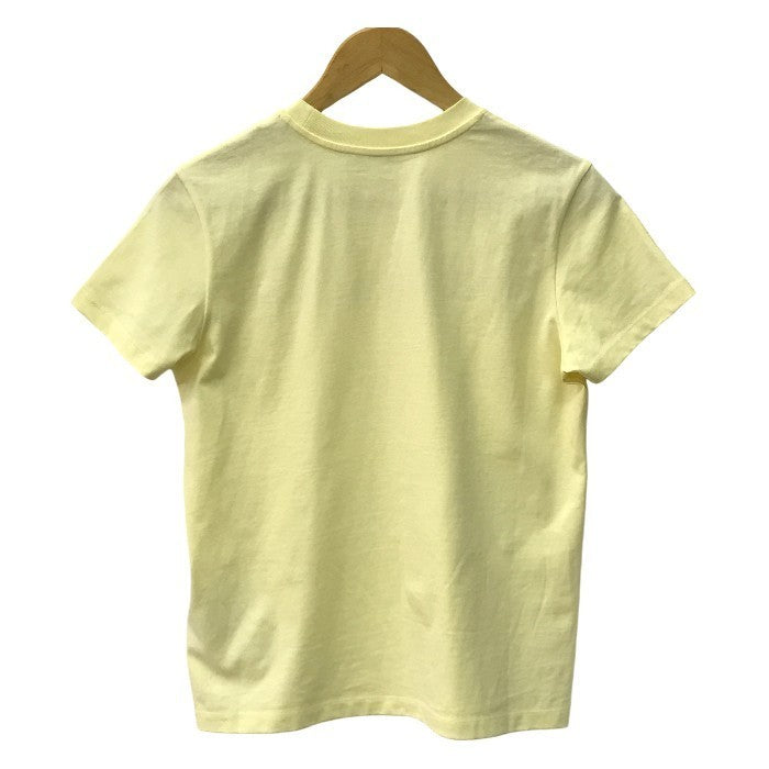 MONCLER モンクレール Tシャツ レディース 半袖 コットン ロゴ 刺繍 ワッペン イエロー XSサイズ J10938C00006 中古 T1