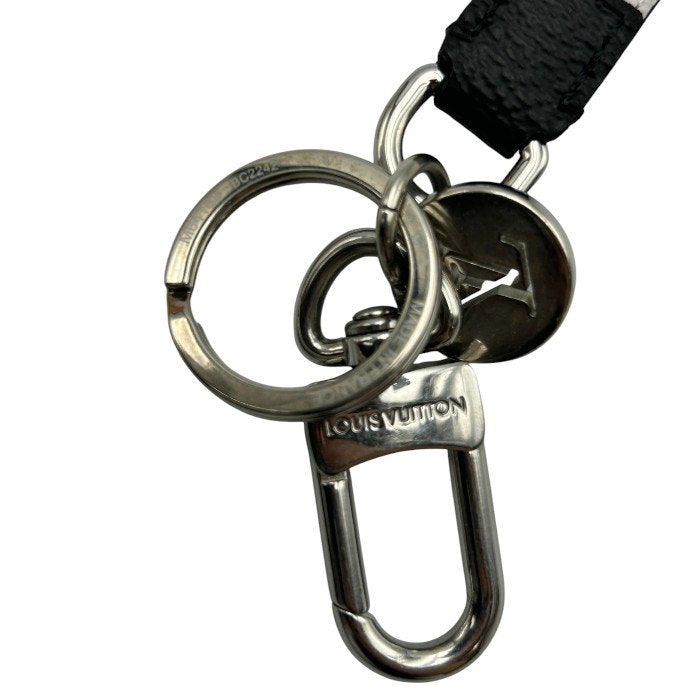 LOUIS VUITTON ルイ・ヴィトン ポルトクレ・ドラゴンヌ キーホルダー モノグラム・エクリプス M64168 ルイヴィトン ストラップ レディース メンズ ブランド 中古 W４
